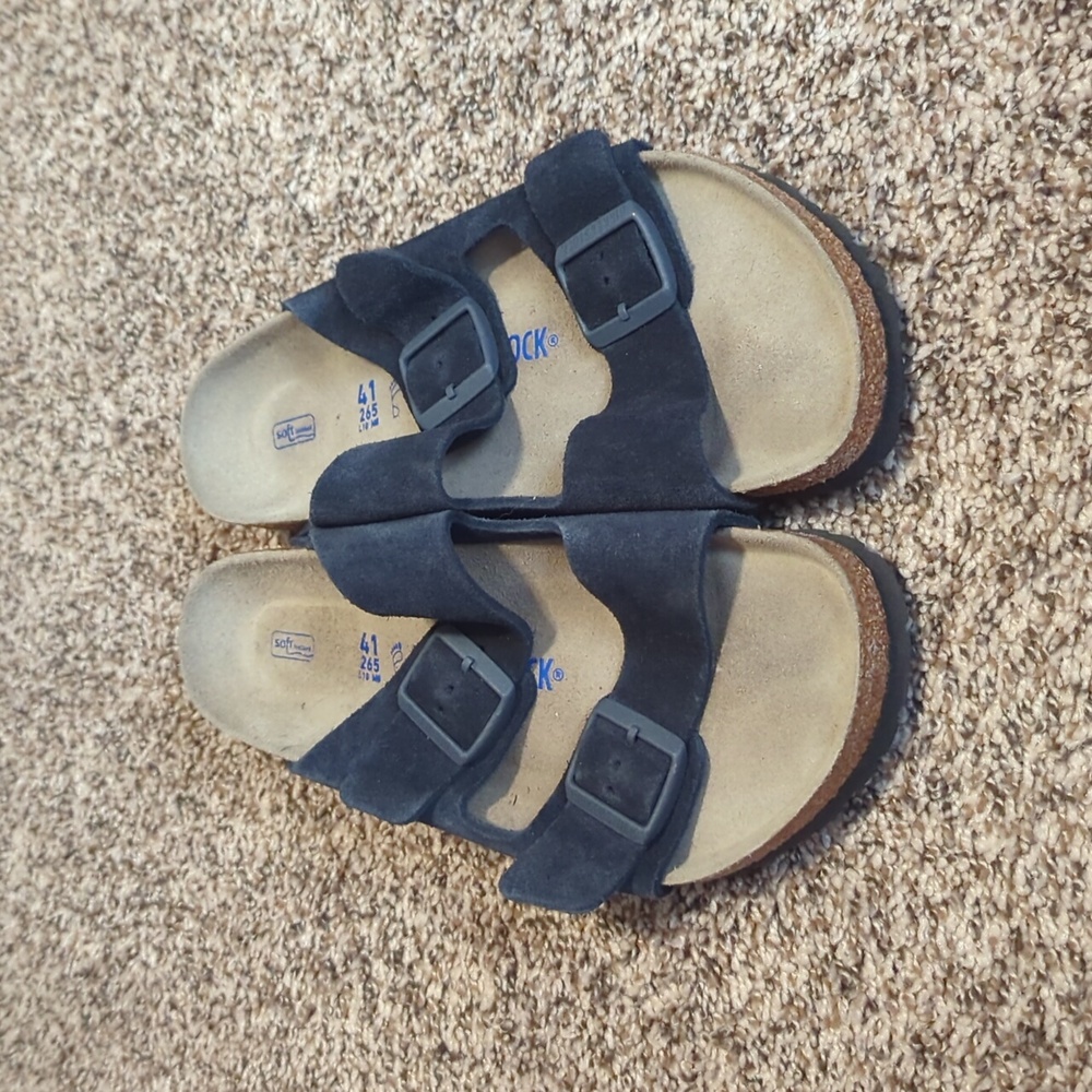 Birkenstock Arizona Soft Footbed Suede Sandal - Picture 4 of 7